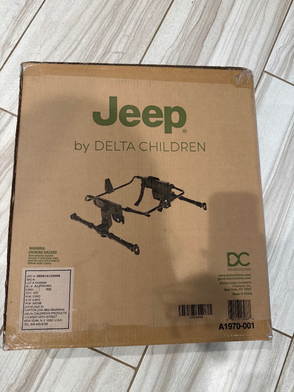 Jeep Wagon Car Seat Adapter Kit